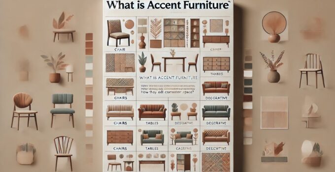 What is accent furniture